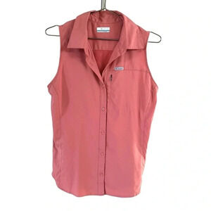 Columbia Women’s Sleeveless Shirt Vest Medium outdoor camping hiking gorpcore
